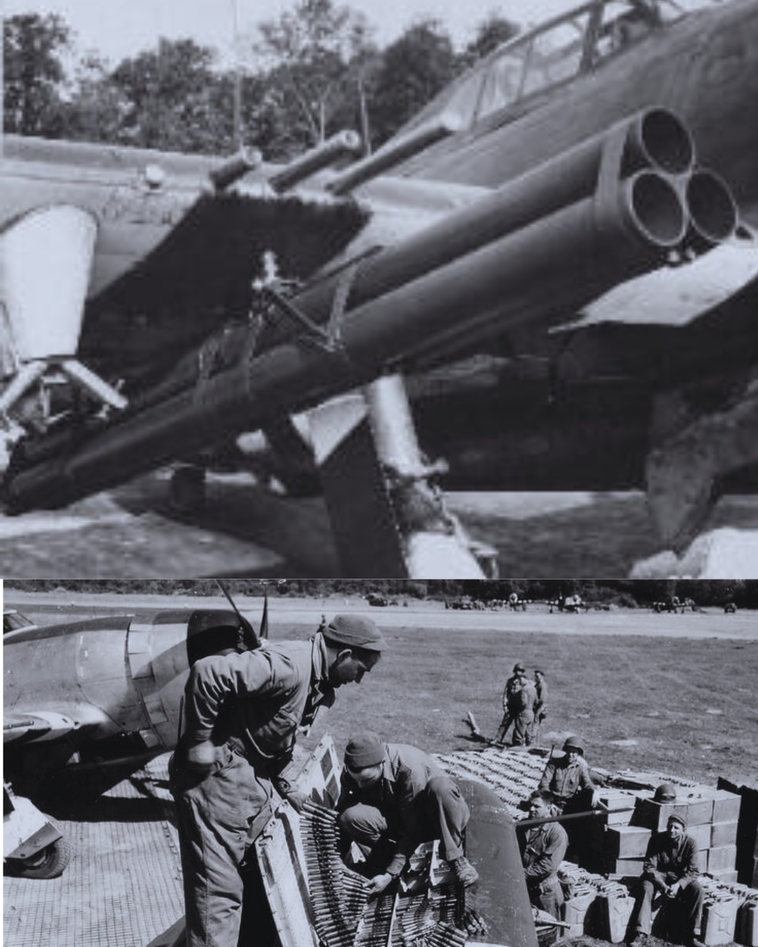 The P-47 was designed with firepower and payload in mind.